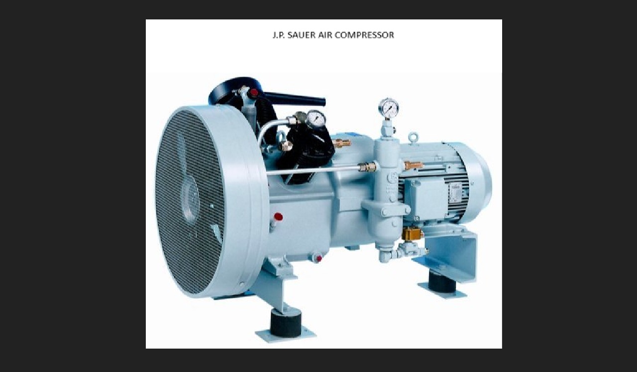 J-P SAUER  Air Compressor and parts
