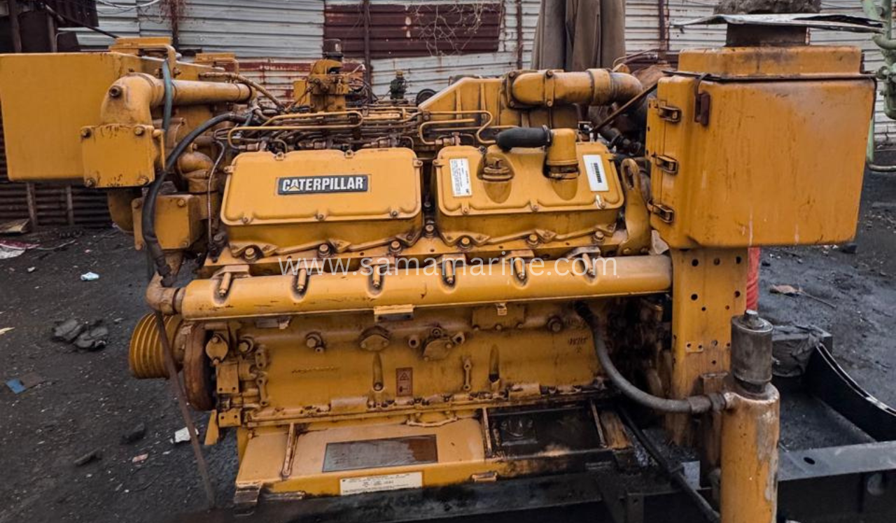 Caterpillar 3412 marine engine - spare parts - generator