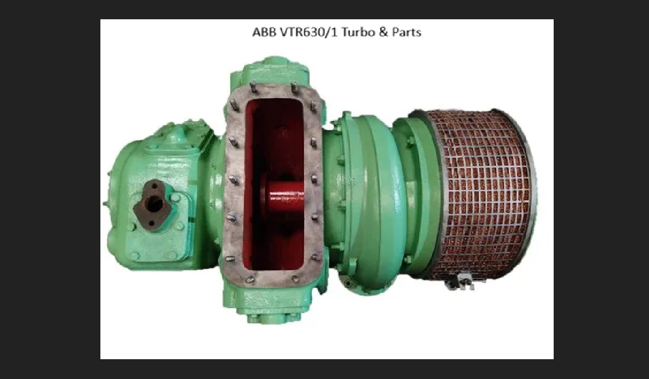 ABB VTR 630-1 NEW BEARINGS AND TURBOCHARGER