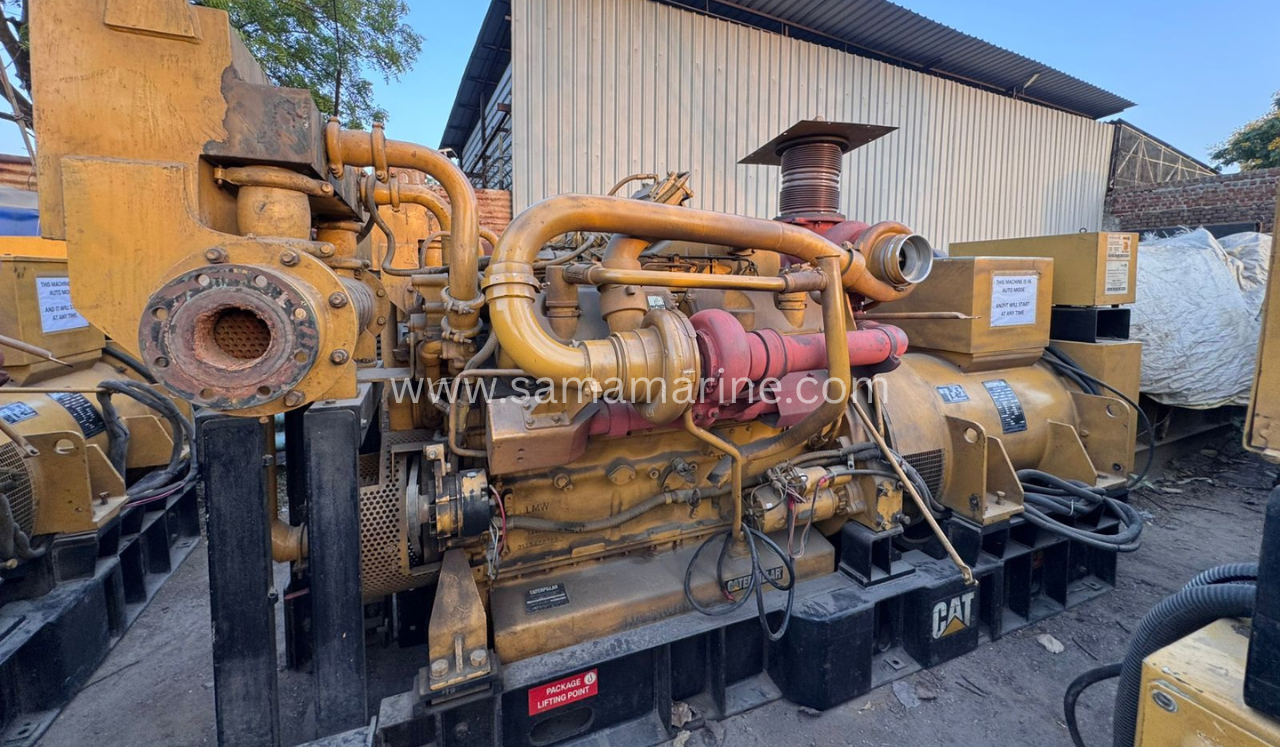 CATERPILLAR 3412E GENERATOR - CAT 3412E - ENGINE - SPARE PARTS - 750KVA