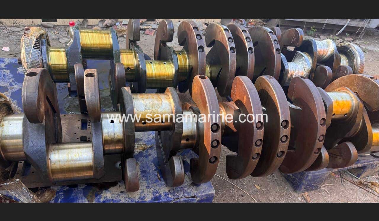 Caterpillar 3512 Crankshaft - Spare parts - 3516 - 3508 - 3612 - 3616 - 3606 - 3608 - Engine Frame