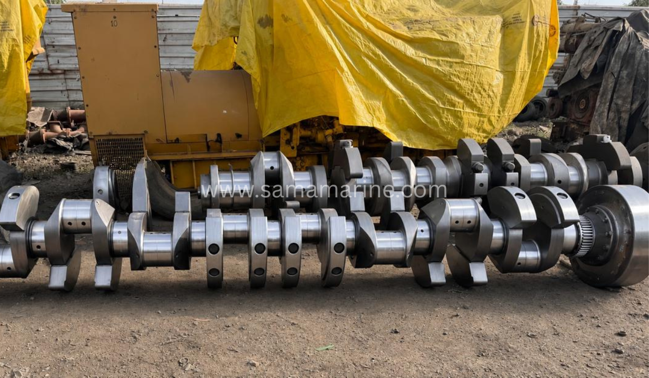 Wartsila 9R32 Crankshaft 4R32 - 6R32 - 8R32 - 9R32 - 9L32 - 8L32 - Spare parts