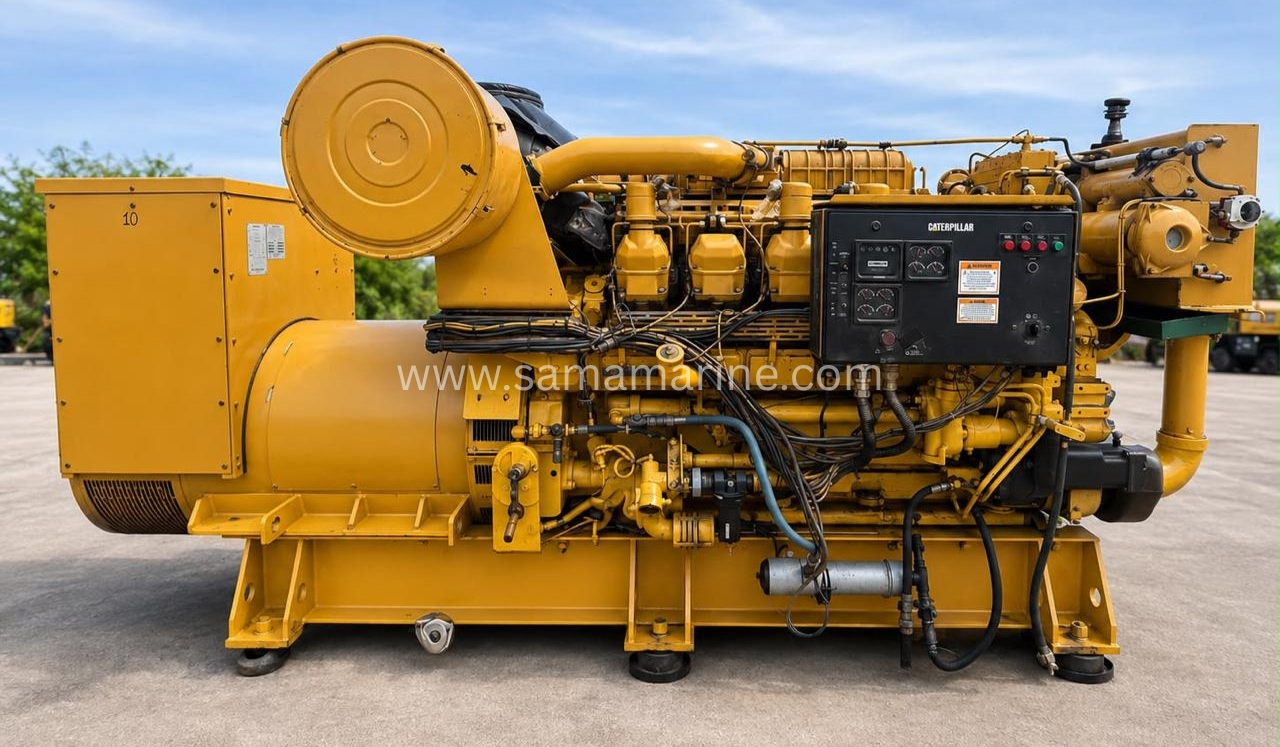 Caterpillar 3512B-DITA Generator for sale with low hours