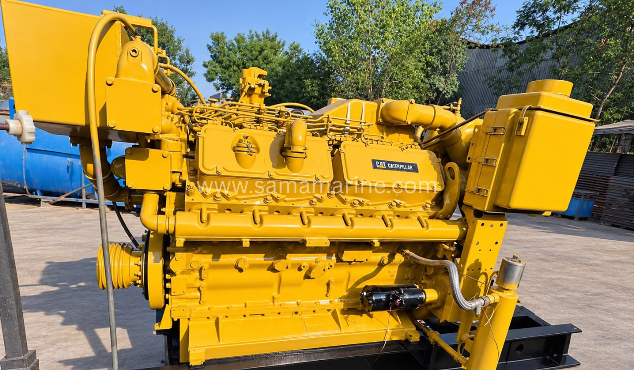Caterpillar 3412 Marine Engine in stock for sale
