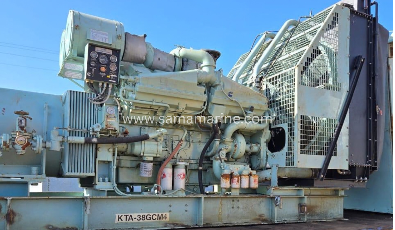 Cummins KTA-38 Generator for sale - Very low hour unit