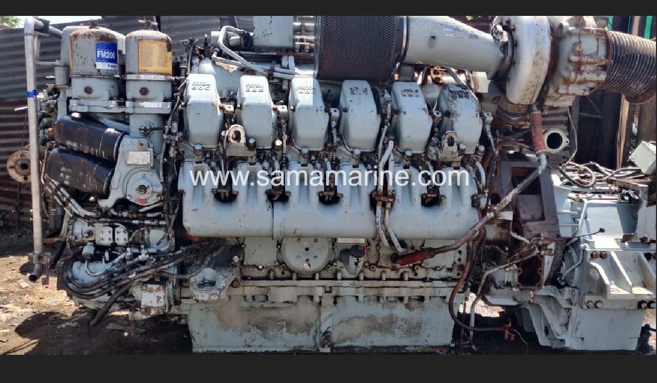 MTU 12V 4000 M90 marine Engine with Gear - Spare parts - 16V 4000 - Generator
