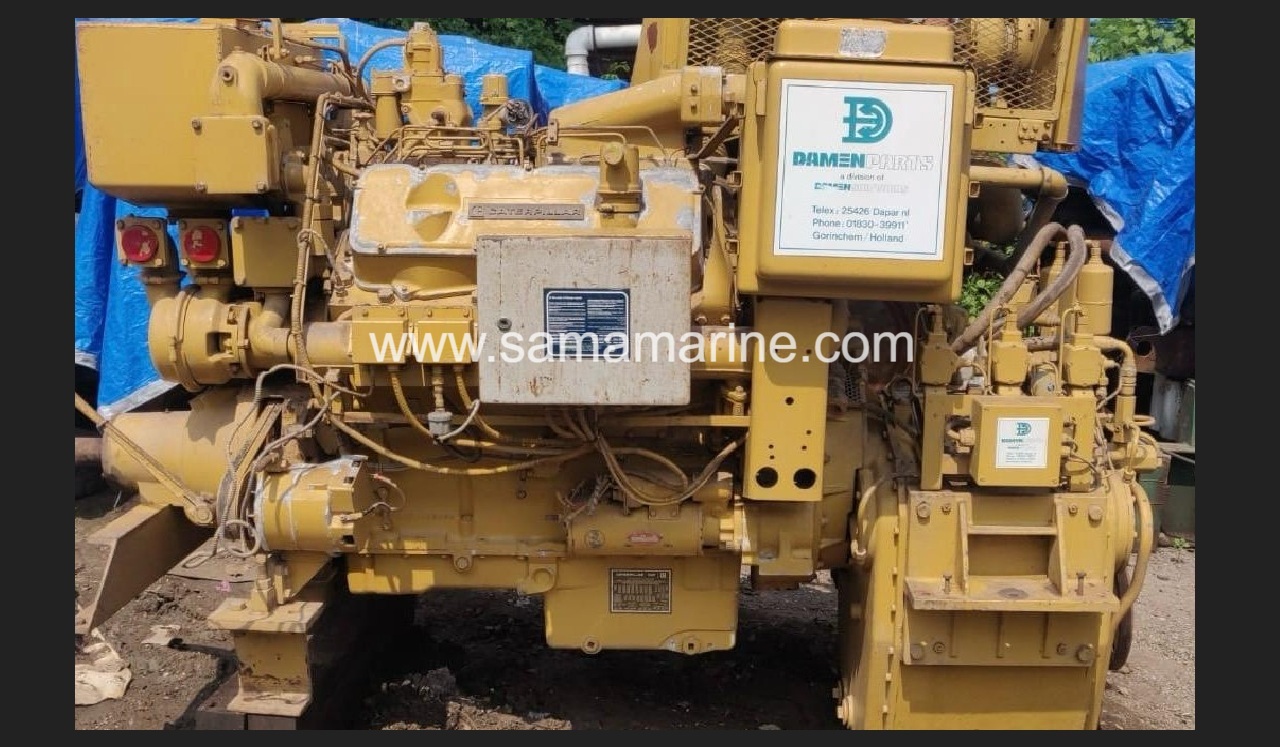 Caterpillar 3408 Engine with gearbox - generator - 3208 - spareparts