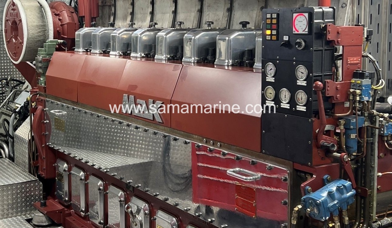 MAK 8M20 - 8M25 - 6M20 - 6M25 - 9M20 - 9M25 - ENGINE - PARTS - CRANKSHAFT