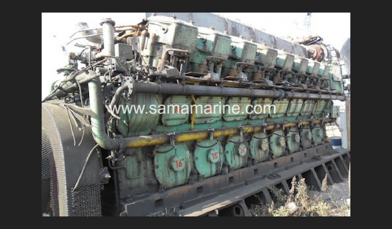 SULZER 6ATL25-30 - 12ASV25-30 - 9ASL25-30 - 8ASL25-30 - 6ASL25-30 - 6AL25-30 - ENGINE - GENERATOR - PARTS - CRANKSHAFT