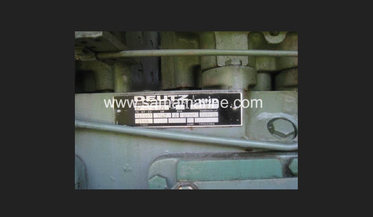 DEUTZ SBV 16M628 - 8M816 - SBA 12M640 - SBV 16M528 - SBA 12M540 - ENGINE - PARTS - CRANKSHAFT